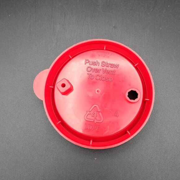 VTG Seuss Landing Plastic Reusable Cup With Lid No Straw Cat in the Hat 1997 - Picture 7 of 9